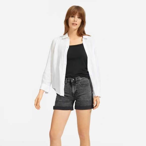 Everlane The Denim Short- Black Size 32 - Picture 1 of 6